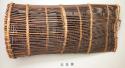 Basketry fish trap, 16.5" long