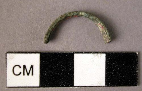 Ring fragment, bronze