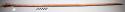 Wooden digging stick, pointed end 44 in. l.  !i
