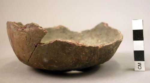 Pottery bowl - partially restored