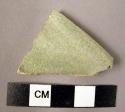 Glazed potsherd