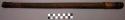 Wooden flute - 19" long, ends wrapped with fibre ("umirengi")