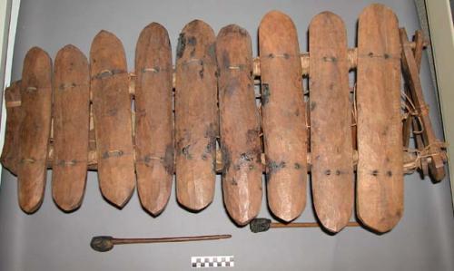 Sirimba and 2 sticks - musical instrument