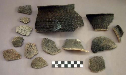 Selected potsherds