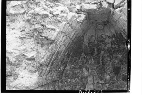 W. Buried Bldg.,vault section, SE room