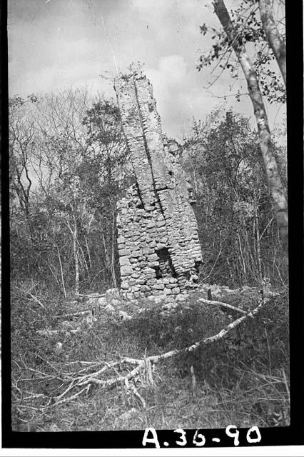 Stucco face Bldg., from E