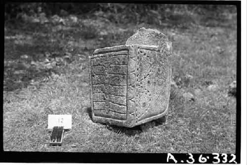 Sculp. Stone in Cemetary Court (12)