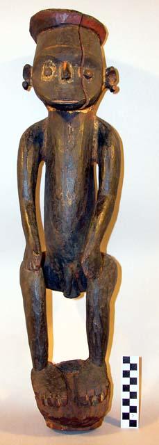 Pori pai - carved human figure of wood used in black magic