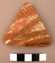 1 of 17 trichrome rim potsherds