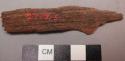 Piece of ironwood. l: 7.8 cm.