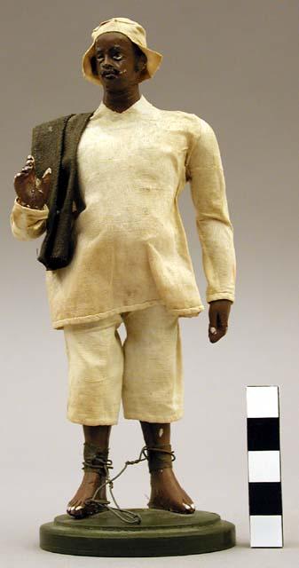 Figurine of a male convict