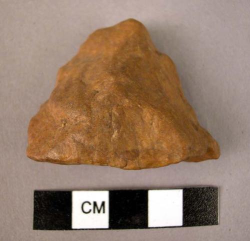 Possible worked quartzite fragment - ?human