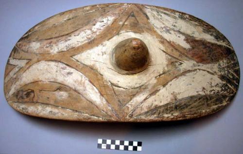 Wooden shield - oval shape ("ngabo yo mulela")