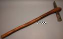 Wood and metal axe. Ifembi or Sembe