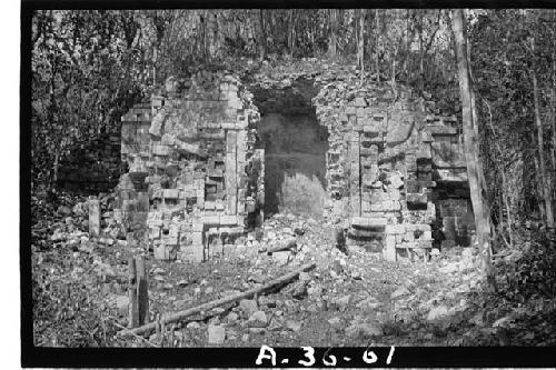 Building northeast of palace (serpent facade)