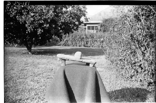 Three-legged Metate, found near Quirigua (Lorenzo Montufar)