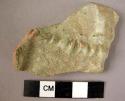 Potsherd - gray-green glaze