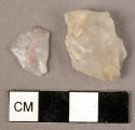 Quartz fragments