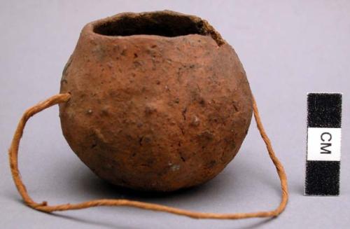 Small medicine cup, pottery