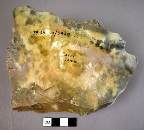 Very large "Clacton-like" flint flake