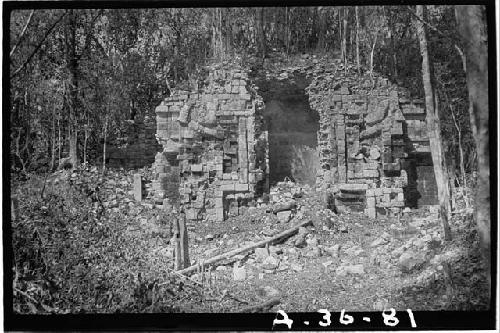 Building northeast of palace (serpent facade)