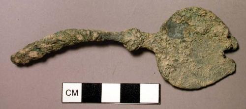 Bronze spoon (?)