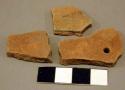 Red sherds