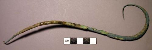 Pin, shepherd's crook