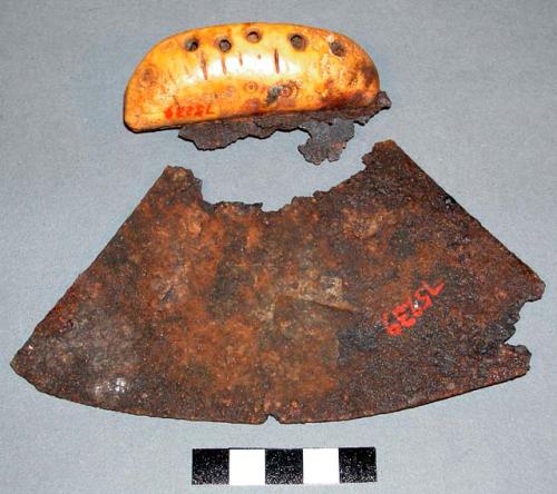 Large ulu, iron blade