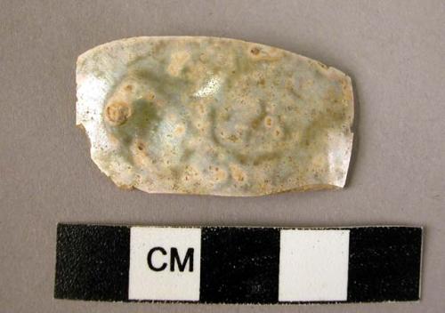 Glass vessel fragment