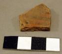 Red potsherds