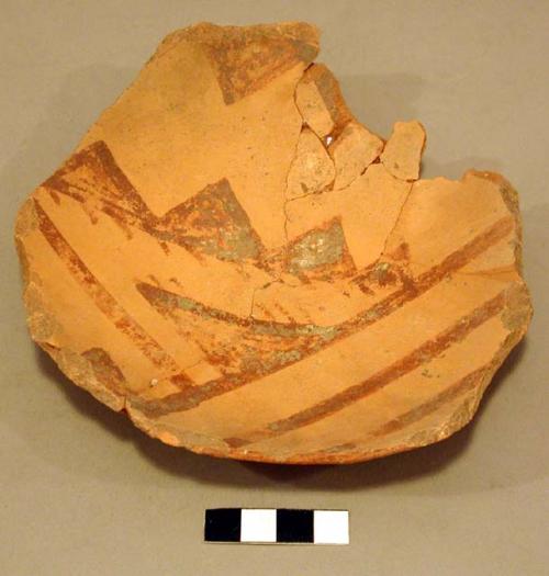 Used decorated sherd