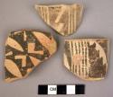 2 Quetta ware potsherds