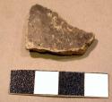 Plain grey potsherd--"lino-grey"