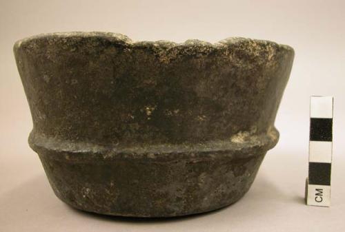 Soapstone vessel