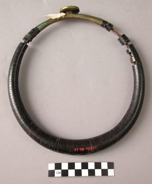 Man's neck ring - worn on feast days