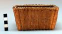Miniature basket--rectangular shape