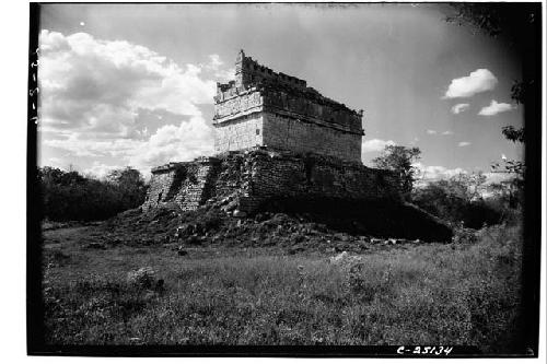 Casa Colorado from SE, rear view