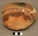 Large used decorated sherds