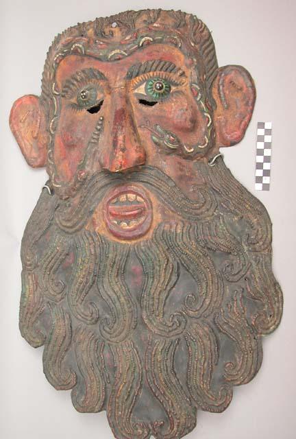 Polychrome copper mask