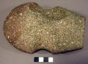 Notched stone axe--fragment