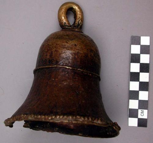 "Witch" bell of brass