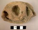 Clay mould fragment