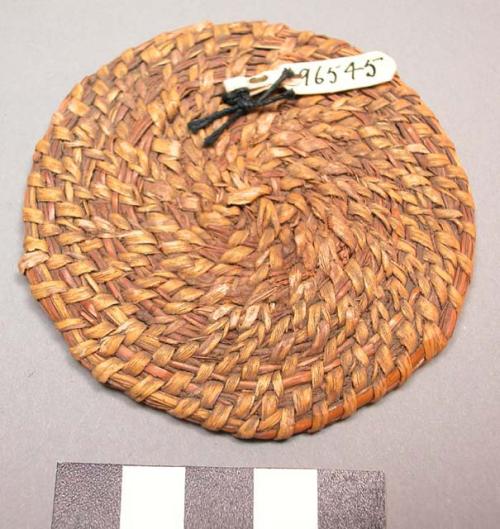 Basketry plaque