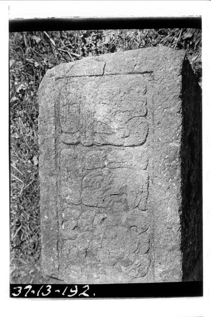 Top fragment of Stela 13