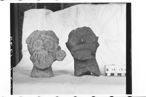 Two Tlaloc Heads