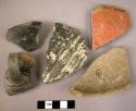 Pottery specimens (6); Early Bronze Age.