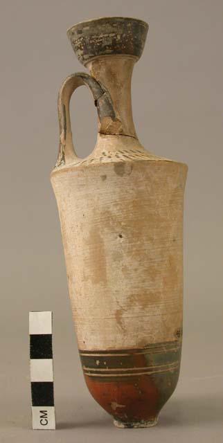 Pottery lekythos - broken