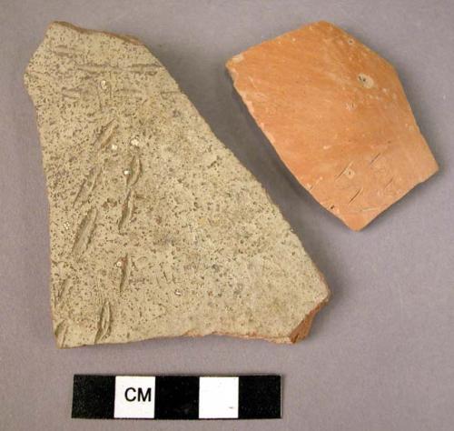 7 sherds (chevron incised ware)