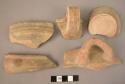 15 Sherds (red polished early type ware)